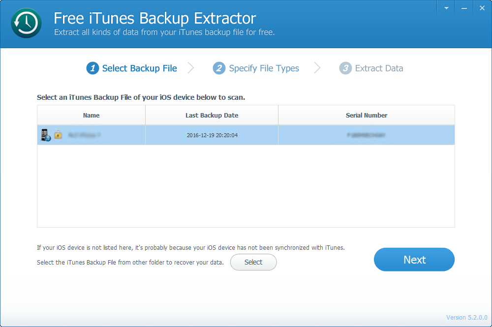 Iphone Backup Extractor Free
